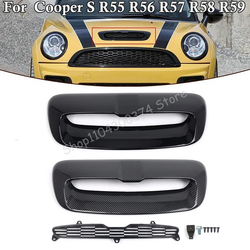 

Fit For Mini Cooper S R55 R56 R57 R58 R59 2007-2014, 51132756095, 51132757694, 51232752275 Front Hood Air Intake Vent Scoop