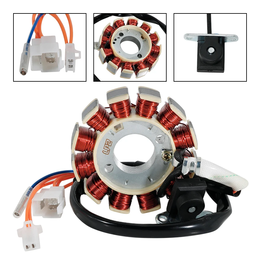 Bobina de Encendido Magnética para Motocicleta Italika ATV200 Años 2020 2021 2022 2023 2024 2025 OEM: E05010065 Repuestos para Moto