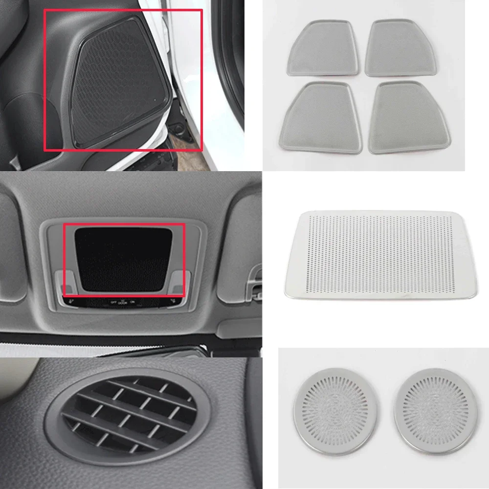 For Honda Vezel HR-V E:HEV 2021-2023 Interior Speaker Cover Door Loudspeaker Dashboard AC vent reading light horn cover trim