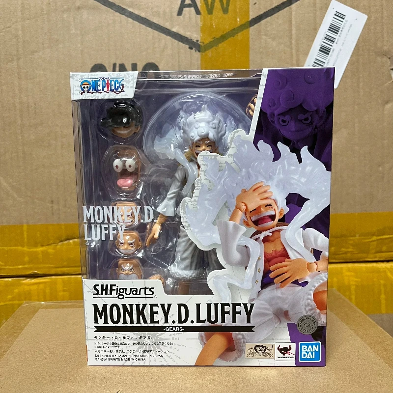 オリジナルバンダイ S.H.Figuarts S.H.Figuarts アニメ モンキー・D・ルフィ ギア5 ニカ ワンピース アクションフィギュア PVCモデル おもちゃ ギフト 在庫あり