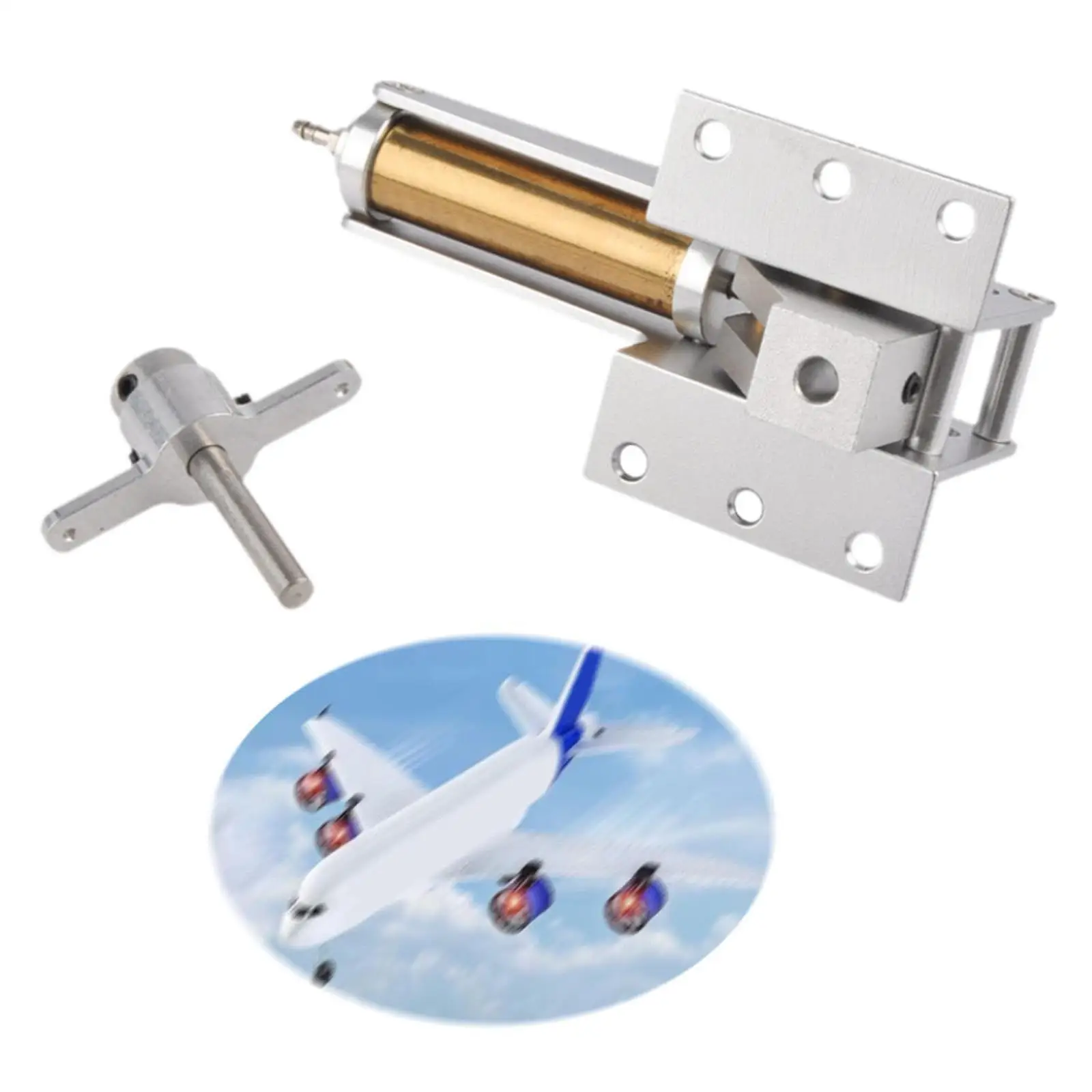 

High Strength Metal RC Plane Landing Gear Retractable Air Retract Chassis for Fixed Wing Aircraft RC Accessories Up to 5kg