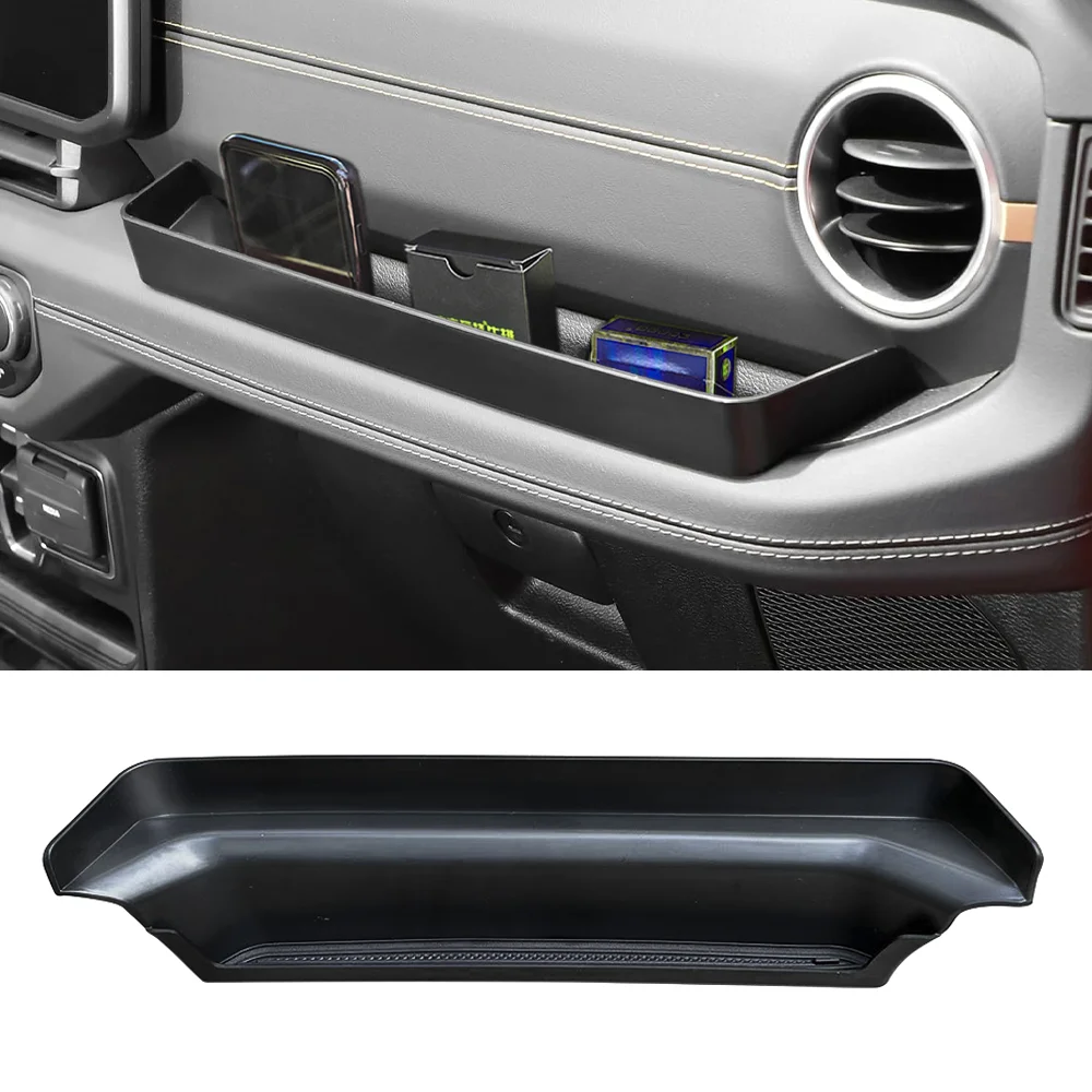 Car Passenger Grab Handle Storage Box Co-Pilot Handle Grab Tray Stowing Tidying for Jeep Wrangler JL JLU Gladiator JT 2024 2025