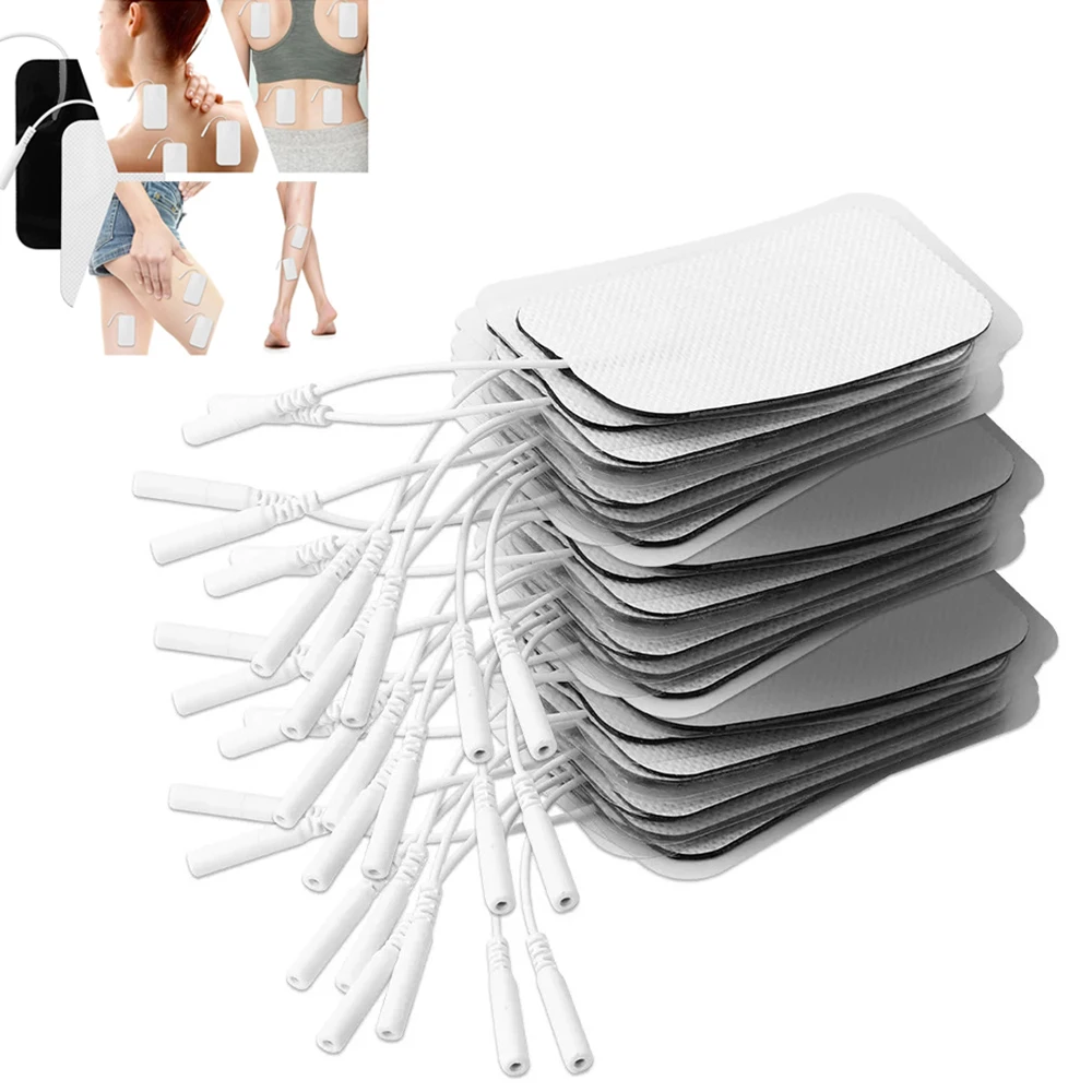 EMS TENS Unit Electrode Pad Physiotherapy Massage Machine Gel Patch Low Frequency Pulse Nerve Muscle Stimulator Electrodes Pads