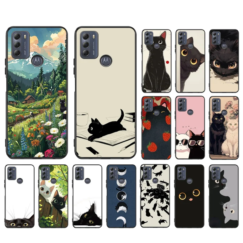 Black Cat Cute Phon…