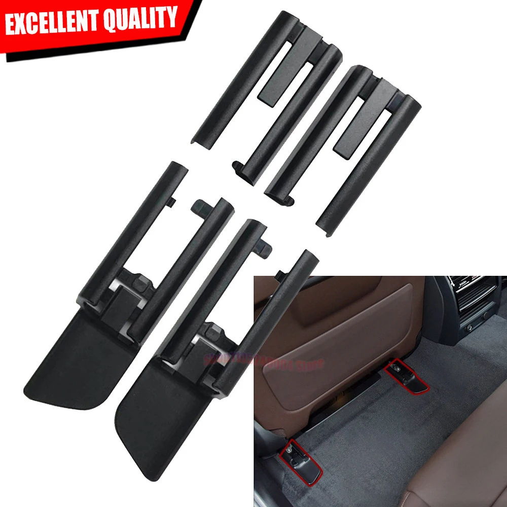 Complete Front Rear Left Right Seat Rail Trim Cover Sliding Track For BMW G30 G11 G12 F15 F16 5 Series 7 Series X5 X6
