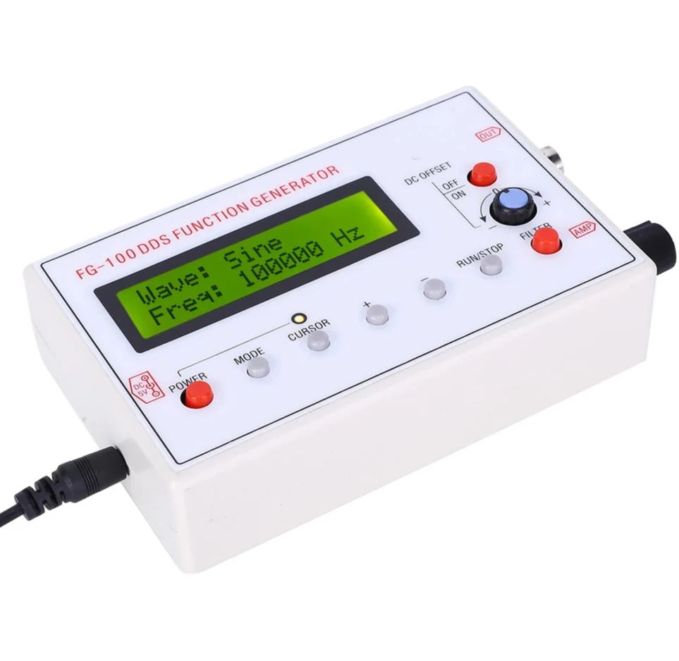 عداد التردد DDS مصدر إشارة وظيفة 1 هرتز-500 كيلو هرتز DDS وظيفة مولد إشارة وحدة مصدر الإشارة