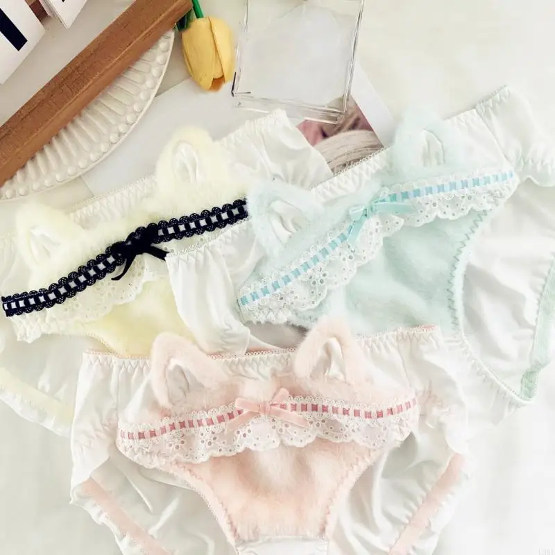 l38e-女性の伸縮性フリース部屋着セットイージーケアポリエステル下着冬パンティー暖かさホーム衣装