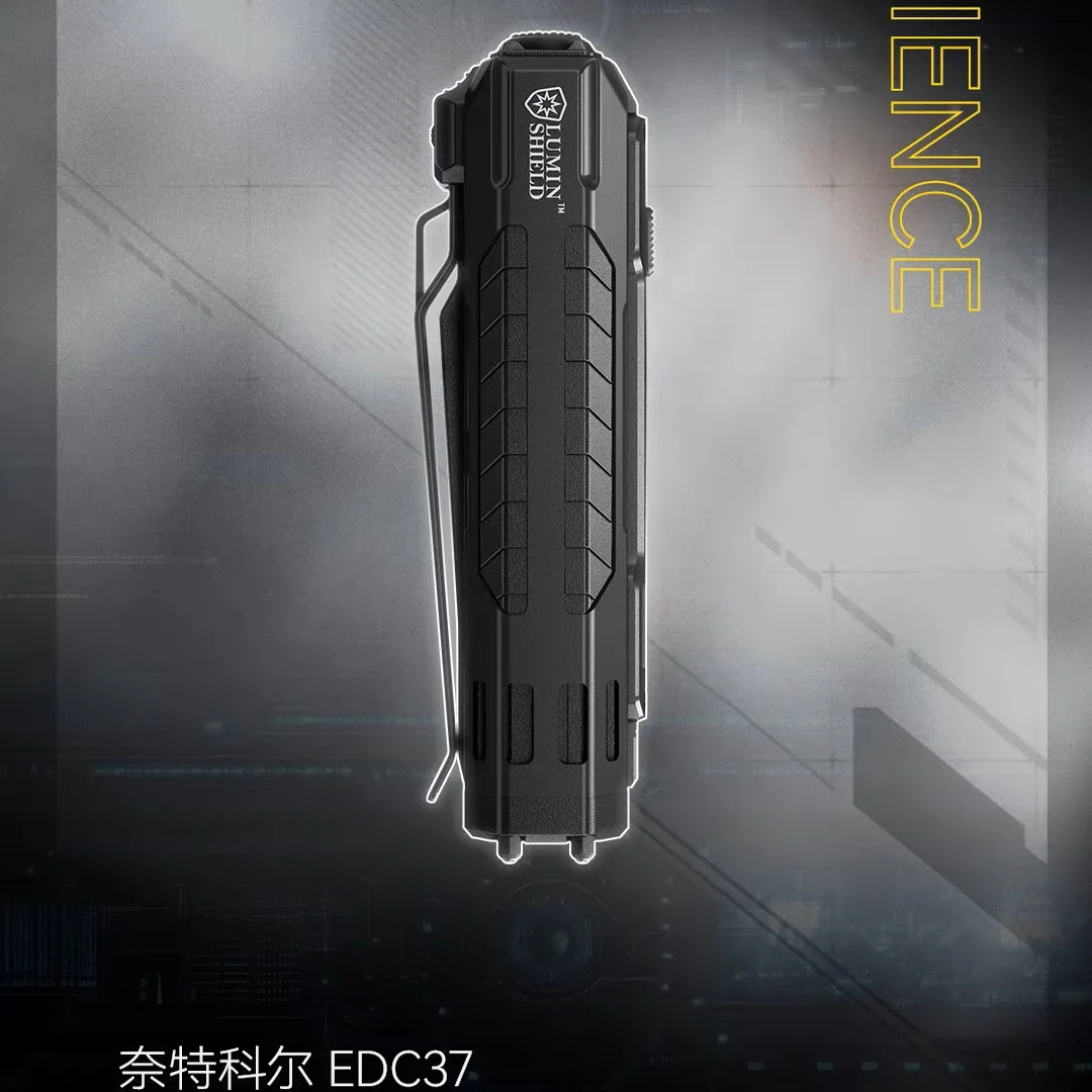 For NITECORE  EDC37 Flashlight Stainless Steel Bi-directional Clip Accessories