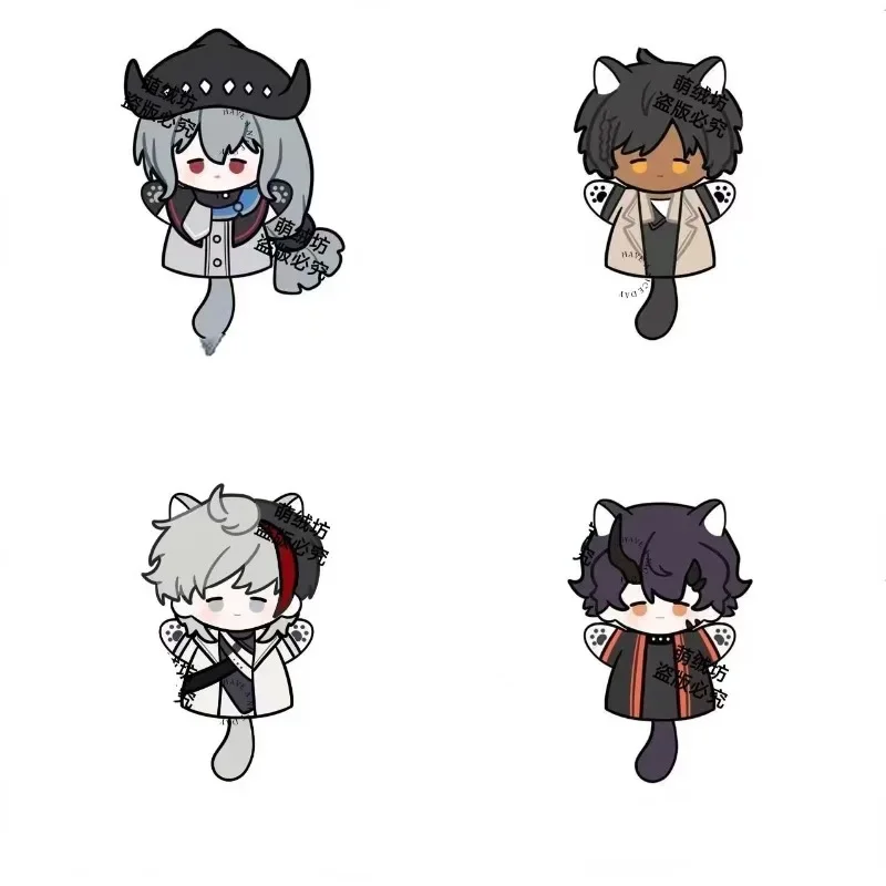 Juego de Anime de 25cm, Arknights Skadi Elysium, marionetas de mano para Cosplay, muñeco de peluche Kawaii, marioneta de dibujos animados, juguete de peluche suave, figuras de regalo