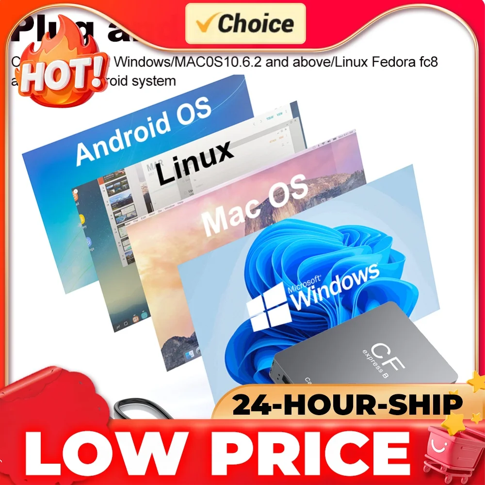 2-in-1-cfexpress-type-b-sdカードリーダー-メモリカードリーダー-usb-c-to-usb-c-aケーブル付き-android-windows-os対応-slr用