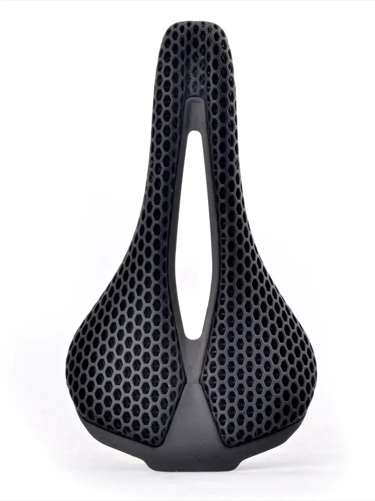 AliExpress 3D Printing Bicycle Carbon Saddle 156g Ultra Light Highway MTB Racing Saddle Bicycle Cushion Bike Seating Cycling Accessories
