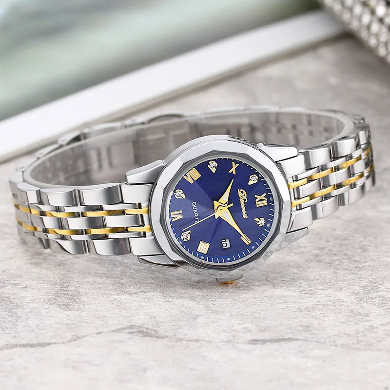 Classic Women’s quartz watch Waterproof and Luminous Elegant and advanced wrist watchs stainless steel Elegant and advanced