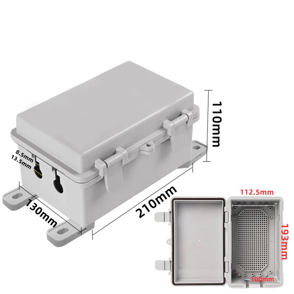 Flame-retardant Rainy Days Snowy Days Outdoor Waterproof Box Plastic Junction Box IP66 Waterproof Rainproof Shockproof