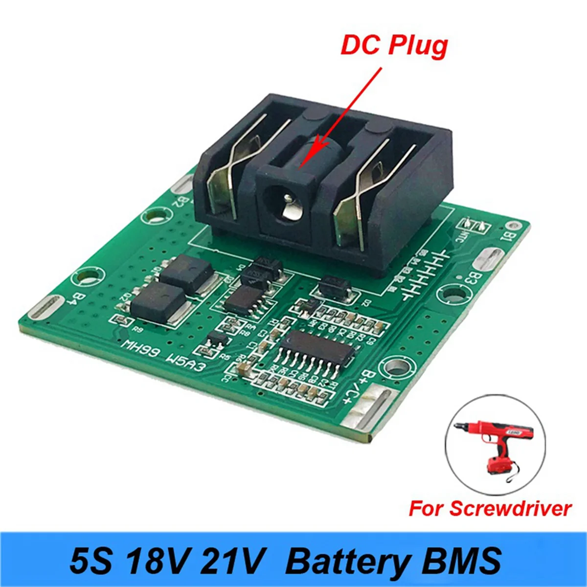 リチウムイオン電池18650,ドライバー,充電器,保護パネル付き,Turmera, 10x,5s,18v,21v,20a