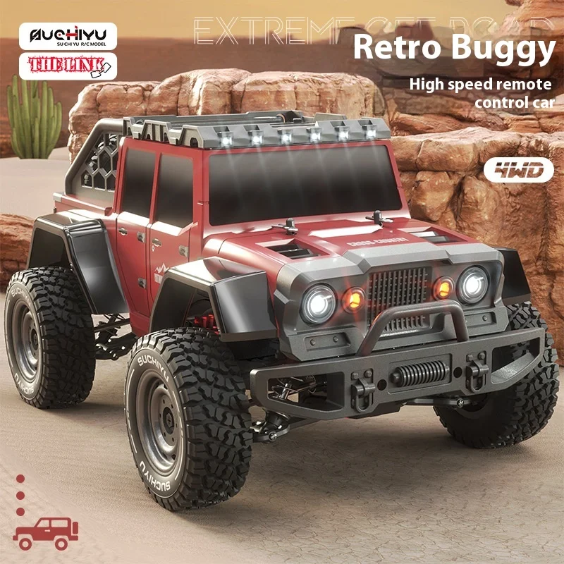 

1/16 Scy-16104 Retro Wrangler Rc Car 4wd Brushless Or Brush Electric High Speed Off-Road 70km/H Or 40km/H 2.4g Rc Cars Drift