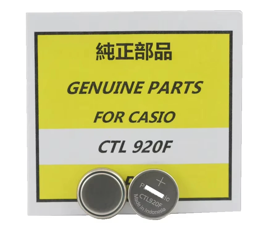 Brand New CTL1616 CTL920 CTL920F CTL1616F Casio Citizen Solar button cell watch photokinetic energy rechargeable battery