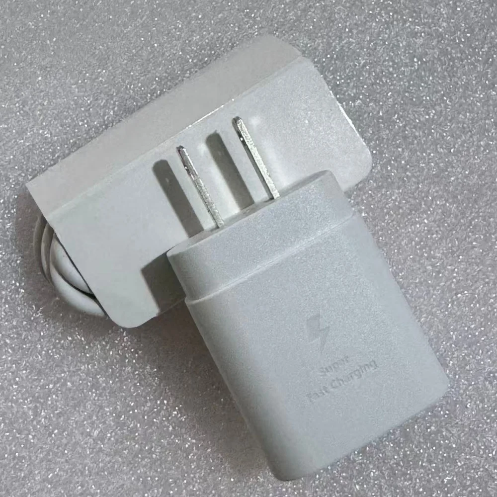 US plug 25W wall charger type c high speed cable quick charging kit for samsung galaxy daily smartphone charging cable saver