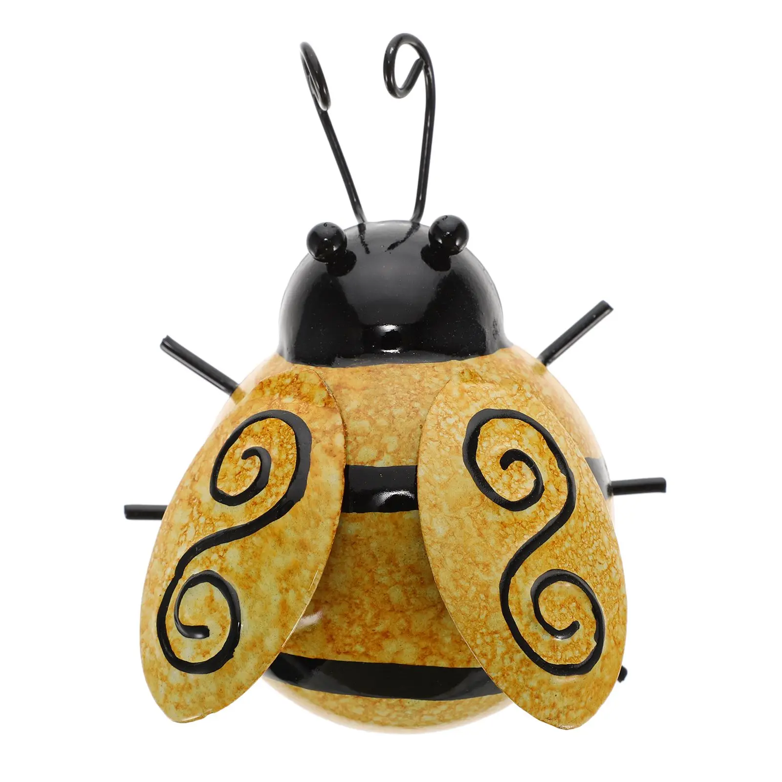 

Wall Figurine Durable Garden Indoor Adornment Indoor Statue Craft Iron Garden Villa Decoration
