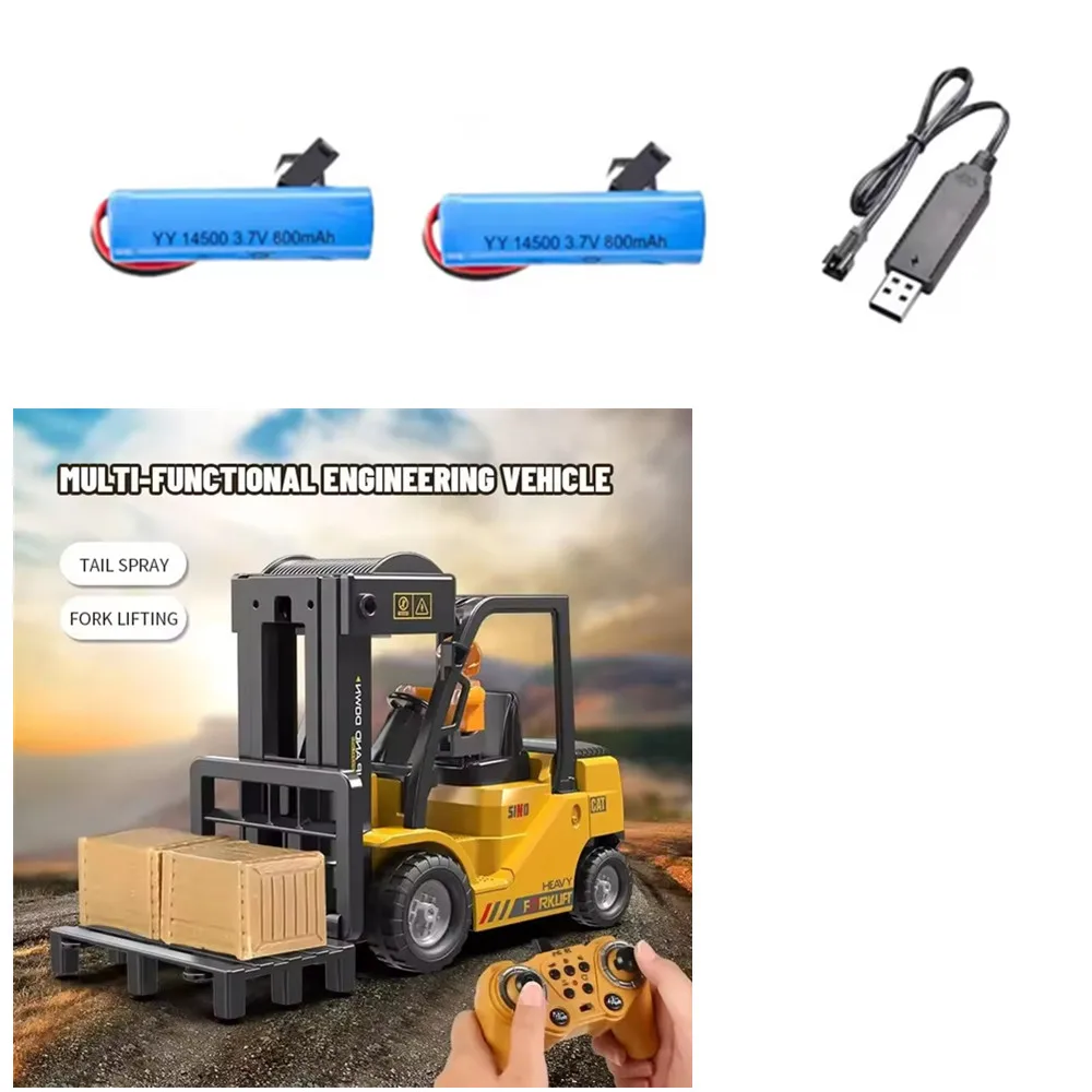 QH207-1D QH207-2D 배터리 14500 3.7V 800mAh QH207 RC 자동차 부품 QH9014D RC 자동차 배터리