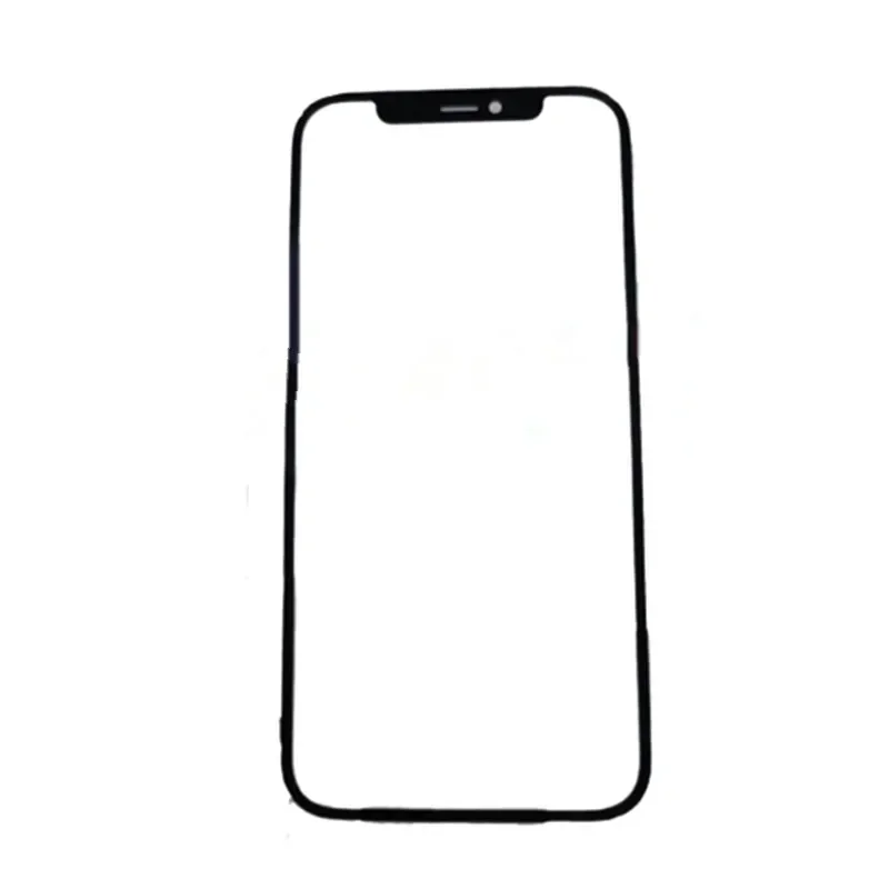 الشاشة الخارجية آيفون XR XS ماكس 11 برو 12 13 برو ماكس الجبهة لوحة اللمس شاشة الكريستال السائل غطاء زجاجي عدسة إصلاح استبدال جزء + OCA