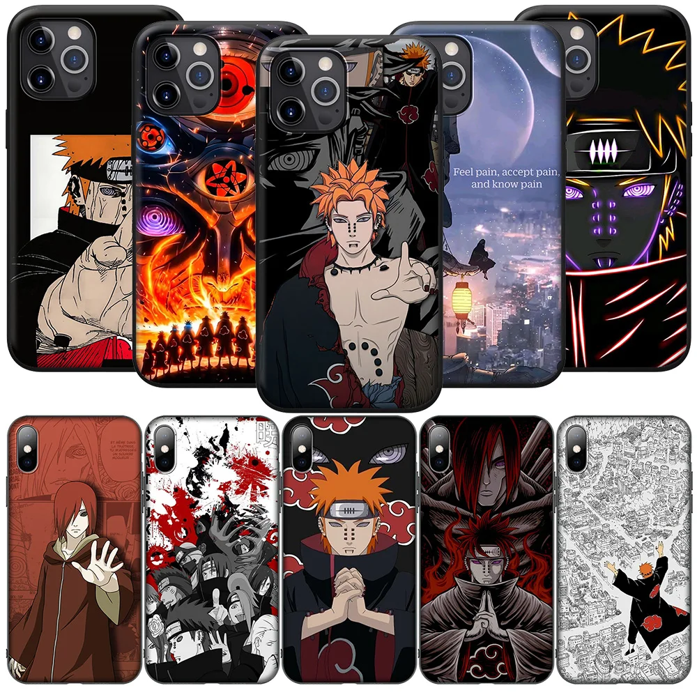 New High-End Phone Case for Samsung Galaxy S20 S21 S22 S23 S24 Fe Plus Ultra Lite JA78 Pain Anime A-Akatsukis