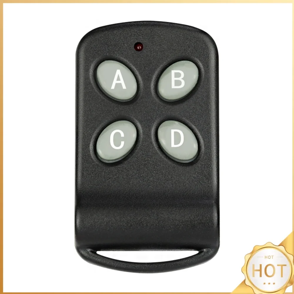 315/433MHz RF Remote Control Mini Copy Remote Control Butterfly 4 Button for Car Electric Garage Door