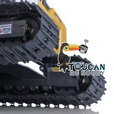 XDRC 1/14 Hydraulische RC 945 Graafmachine RTR Afstandsbediening Bouwvrachtwagens Roterend Licht Afgewerkt Elektrisch Model THZH1437