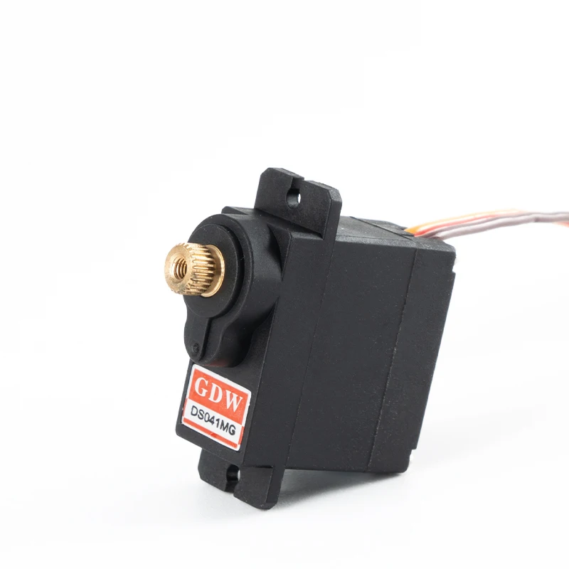 Gdw ds041mg 5kg torque metal engrenagem micro mini servo motores digitais robô helicóptero para flightory asa fixa rc braço robô automático