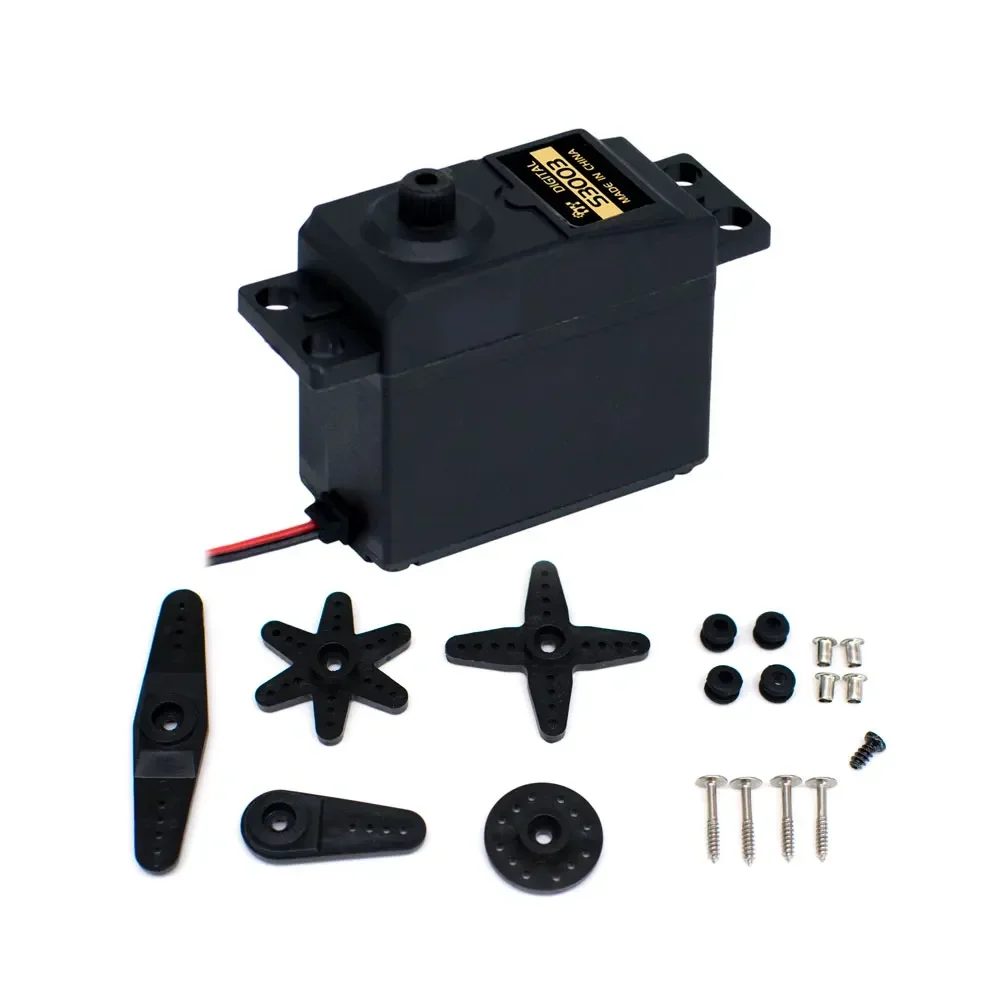 Mon Servo S3003/S3004 6.0V 4.1KG, engrenage métallique, modèle d'avion, voiture Rc, bateau, robot