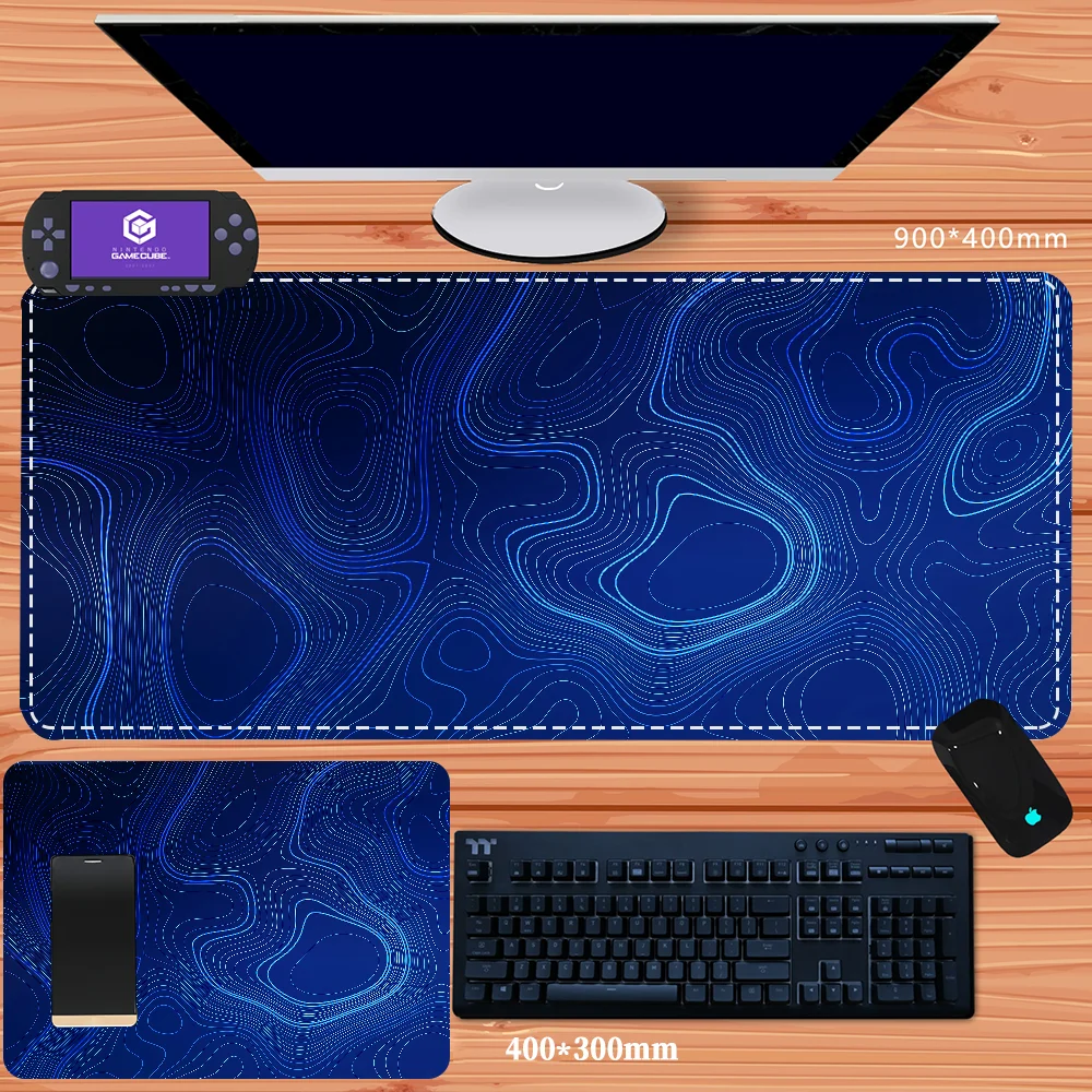 

Abstract Terrain Mousepad Table Mat Gamer Mousemats Office Mouse Mat Rubber Anti Slip Big Keyboard Mats For Computer