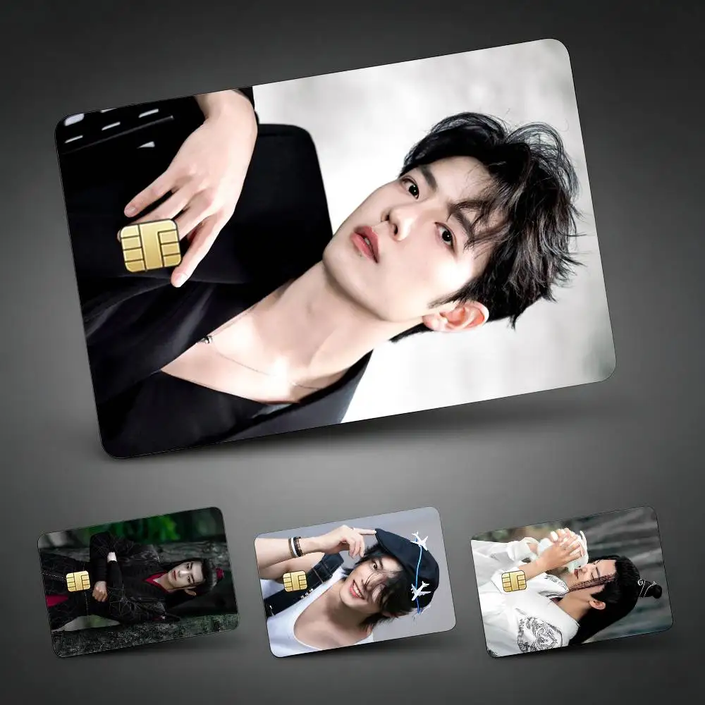 

X-Xiao Z-Zhan Credit Card Skin Stickers For VISA Bank Bus Metro Access Card Protective Film Cover Sticker