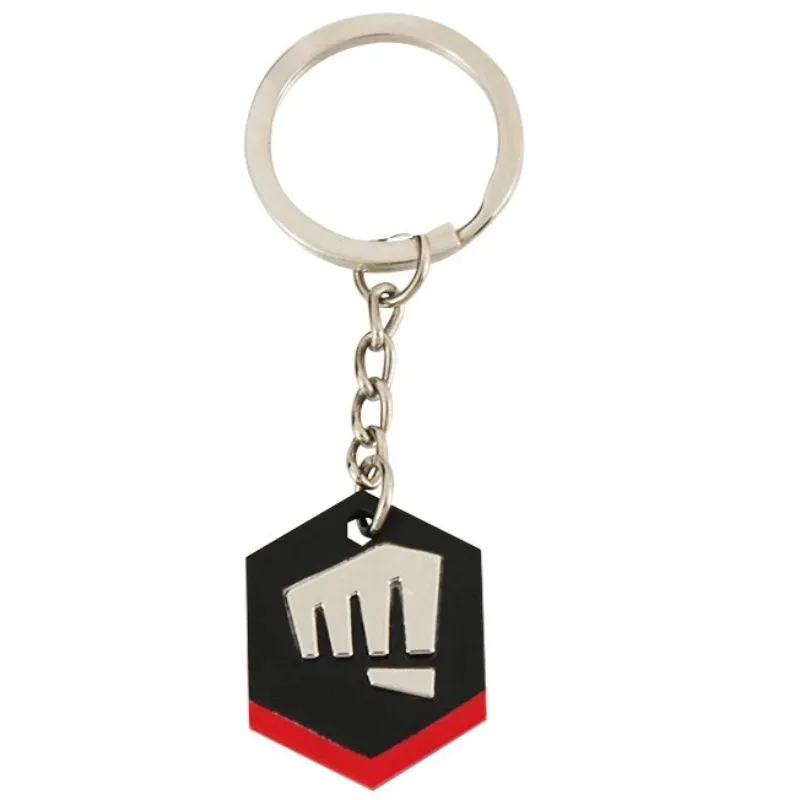 سلسلة مفاتيح ريفر مايلر فالورانت للأولاد ، سكين كارامبت ، شخصية أنيمي معدنية M4 ، سلاح كوسبلاي ، سيف ساموراي ، هدية لعبة ، 16 VA