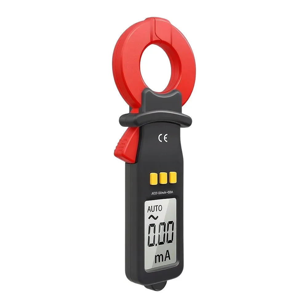 for SNAKOL 2060 Digital Clamp Meter 20mA to 60A Range AC Current Tester 0.01A Resolution 30mm Jaw Size Black Red