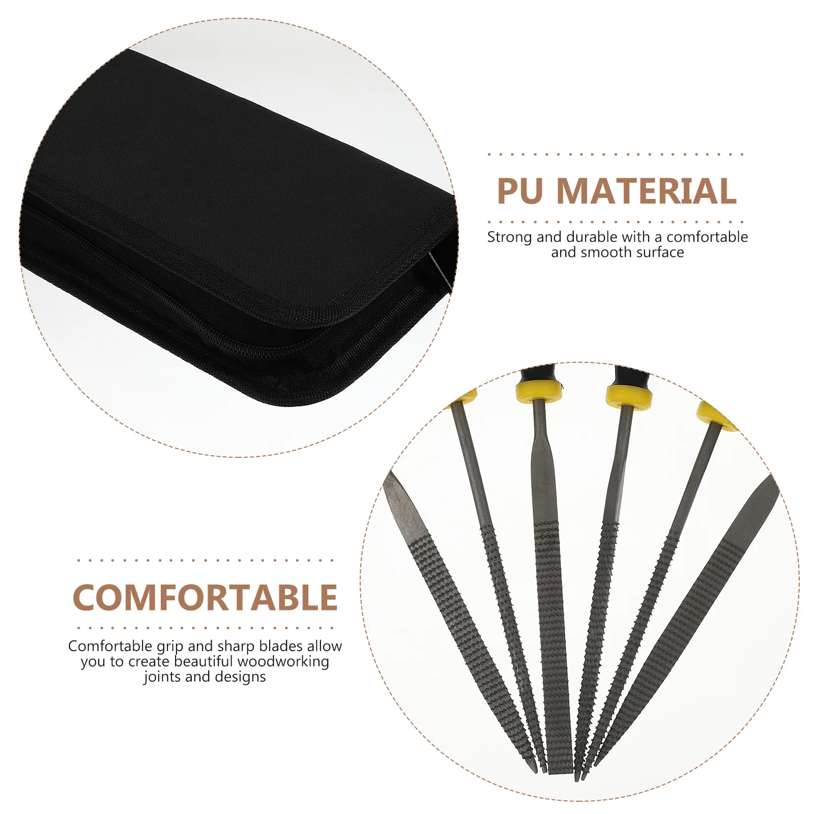 

2Sets Professional Woodwork File Kit for Grinding and Polishing Wood Metal Mirror Glass Ceramic Plastic Fully Wrapped