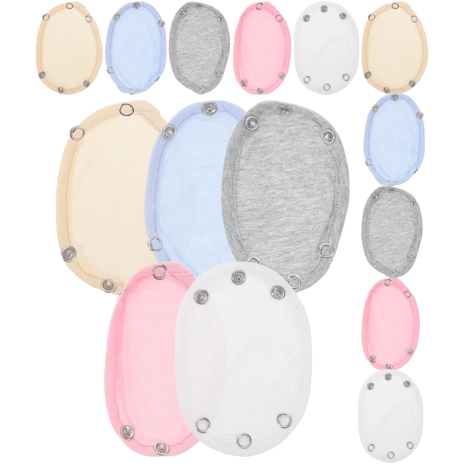 

15 шт., удлинители, хлопковый комбинезон, удлинители для одежды, удлиненные подушечки, аксессуар для ползания, боди