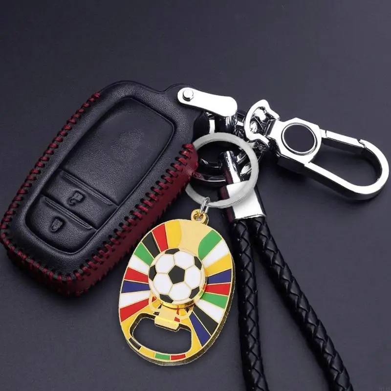 2026 الرياضة تحت عنوان القرص الدوار كرة القدم المفاتيح متعددة الوظائف فتاحة الزجاجات غير قابل للصدأ الرياضة المتحمسين التبعي