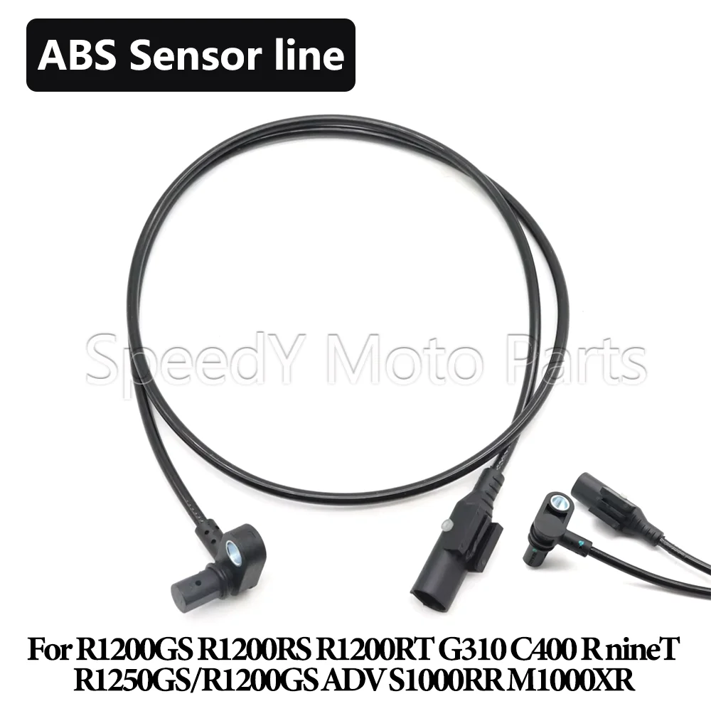 

For BMW R1200GS R1250GS ADV C400 G310 R 1200RS 1200GS 1200RT S1000RR Motorcycle ABS Wheel Speed Sensor Signal Wire Silicone Cord