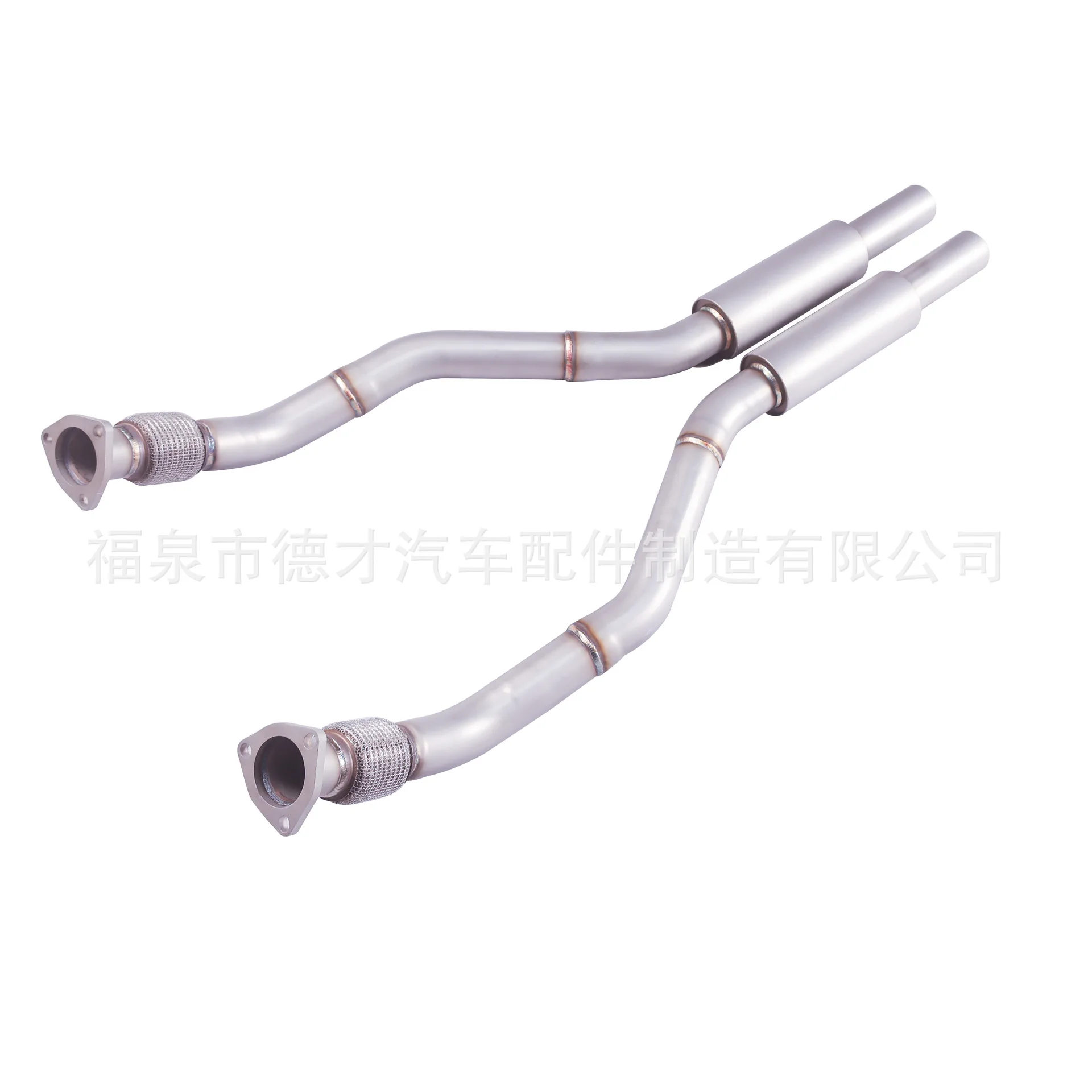 

Suitable for Audi A6 A7 3.0T modified to upgrade the front middle and tail valve exhaust pipe modified to run sound