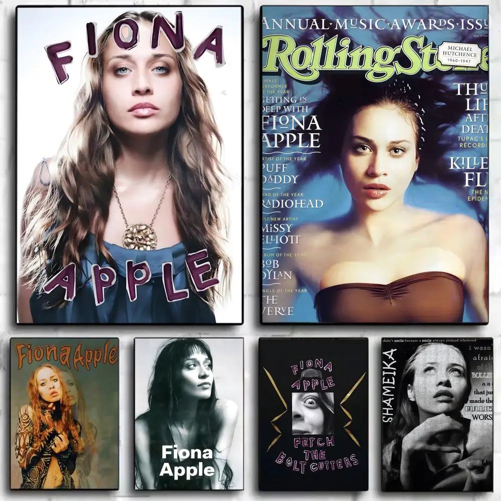 1PC F-Fiona Apple Female Singer Poster Wall Art Print Poster Decorative Mural Home Decor Gift Unframed