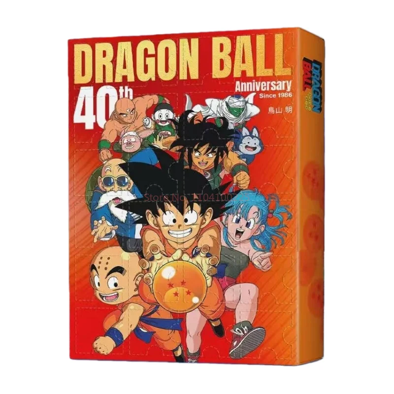 2d Acrylic Plane Not Three-Dimensional Dragon Ball Christmas Advent Calendar 40th Anniversary Countdown Blind Box Figure Toys