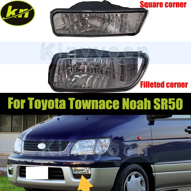 

1 пара противотуманных фар переднего бампера для Toyota Townace Noah Liteace SR40 SR50, передняя фара дальнего света, сигнальная лампа