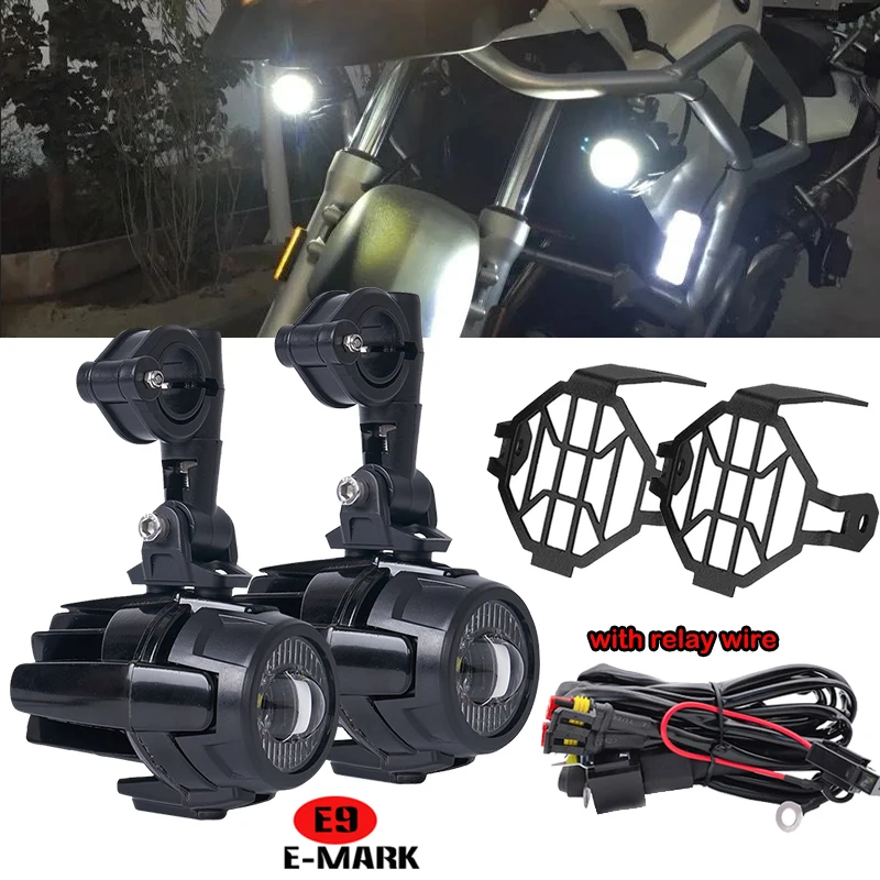 

Светодиодная водонепроницаемая лампа для мотоциклетных фар, 6000 К, лм