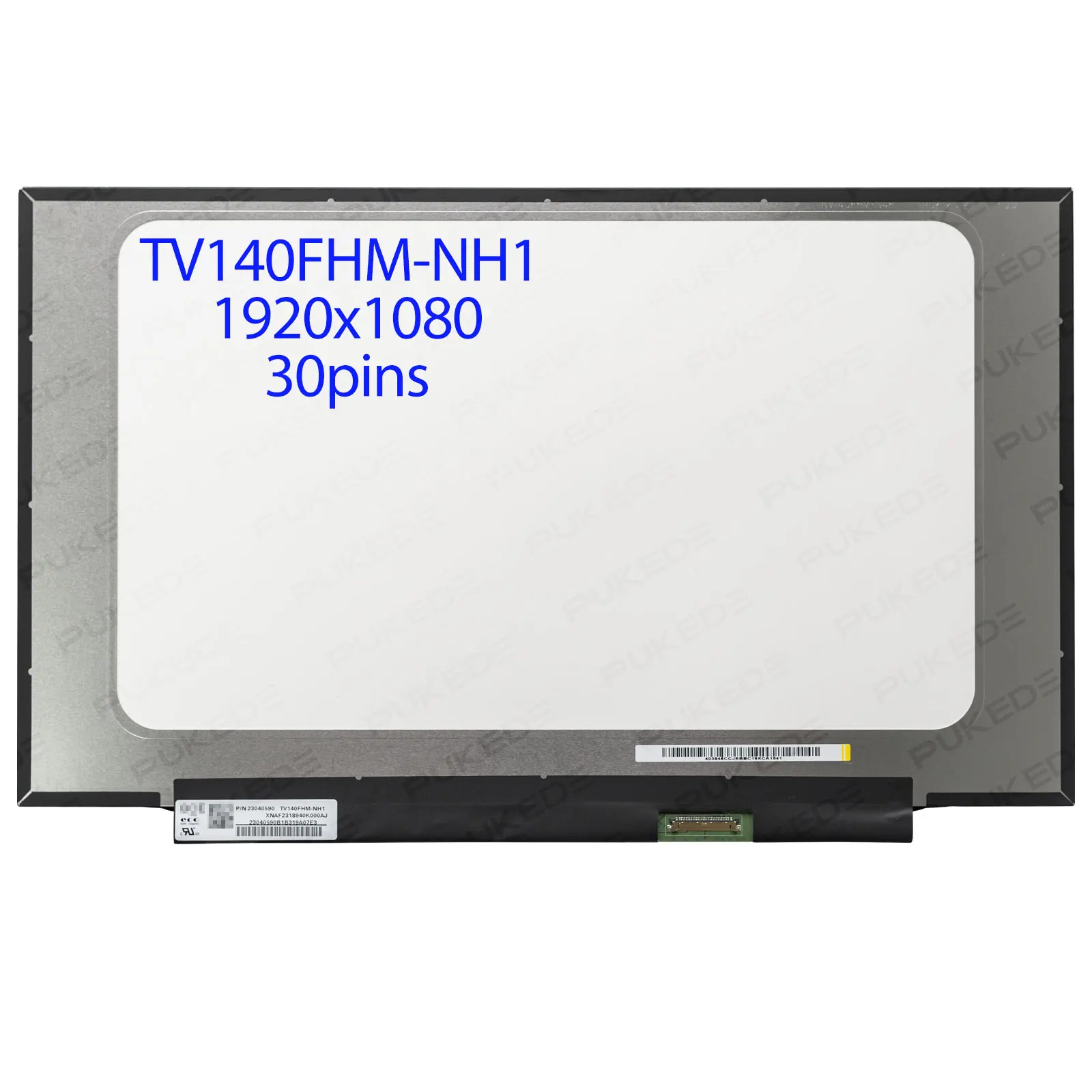 

New 14.0"inch IPS Laptop LCD Screen TV140FHM-NH1 TV140FHM-NH0 for Huawei MateBook D14 LED Display Panel FHD1920x1080 30pins eDP