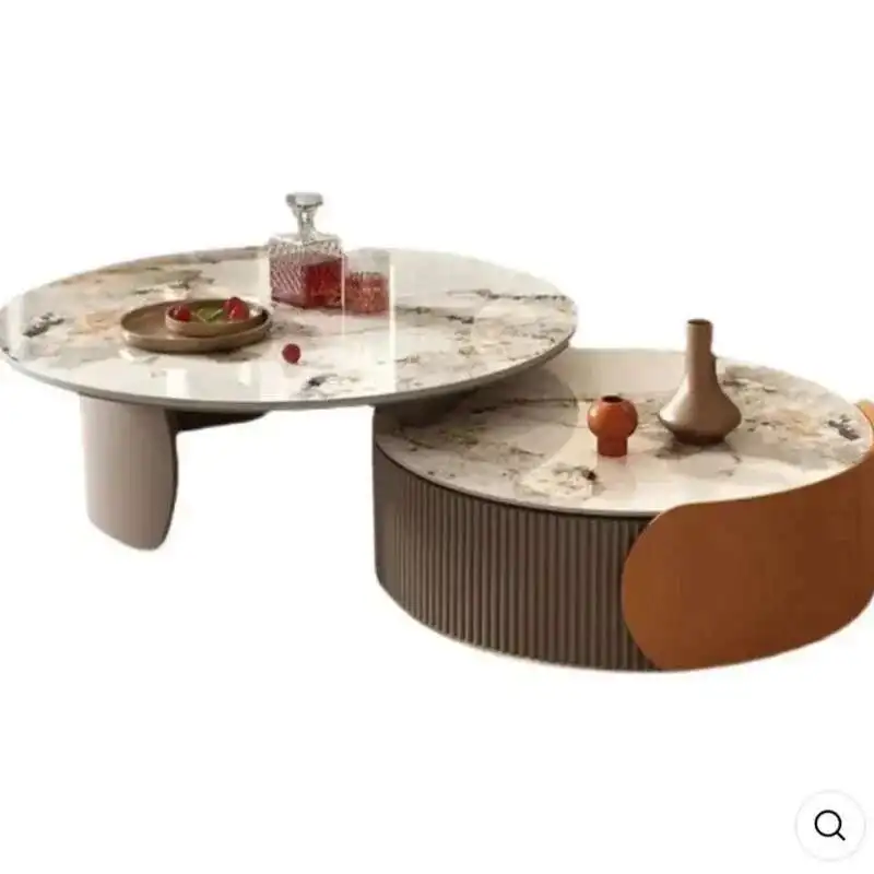 

Living Room Nordic Coffee Tables Luxury Design Side Outdoor Garden Low Round Tea Table Modern Wohnzimmer Tisch Home Decoration