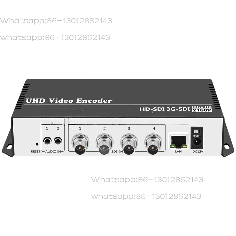 Transmisor de Video H.264 AVC 4 en 1 para Transmisión en Vivo