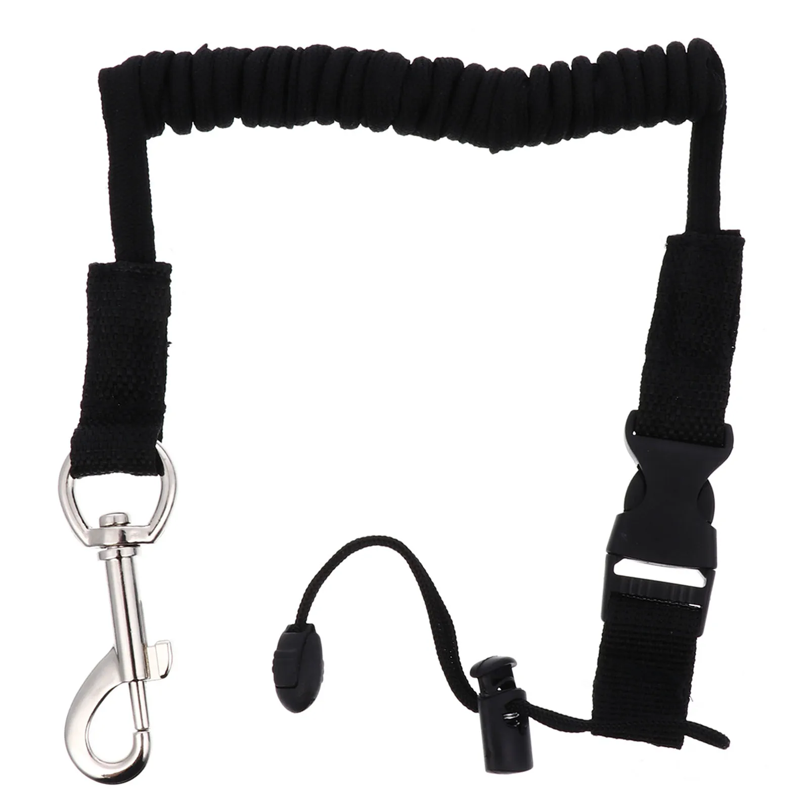 

1pc Plastic Alloy Paddle Rope Durable Elastic Lightweight Kayak Boat Strap Lanyards Storage Design Paddle Tied Ropes Kayaking