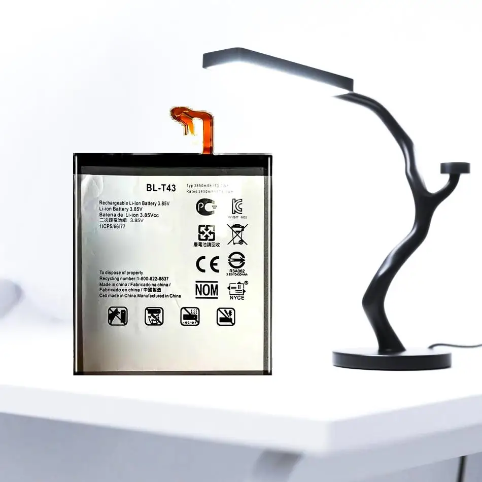 

3550Mah BL-T43 Mobile Phone Battery High-Quality For LG G8S Thinq LM-G810 Reliable Replacement