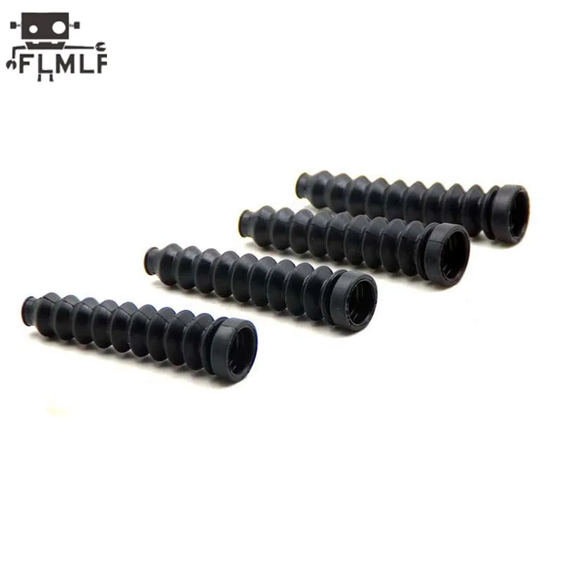 RC Car 8MM Rubber Dust Cap Shock Absorption Threaded Sleeve Kit Fit 1/5 HPI ROFUN BAHA ROVAN KM MCD BAJA 5B 5T 5SC Toys Parts