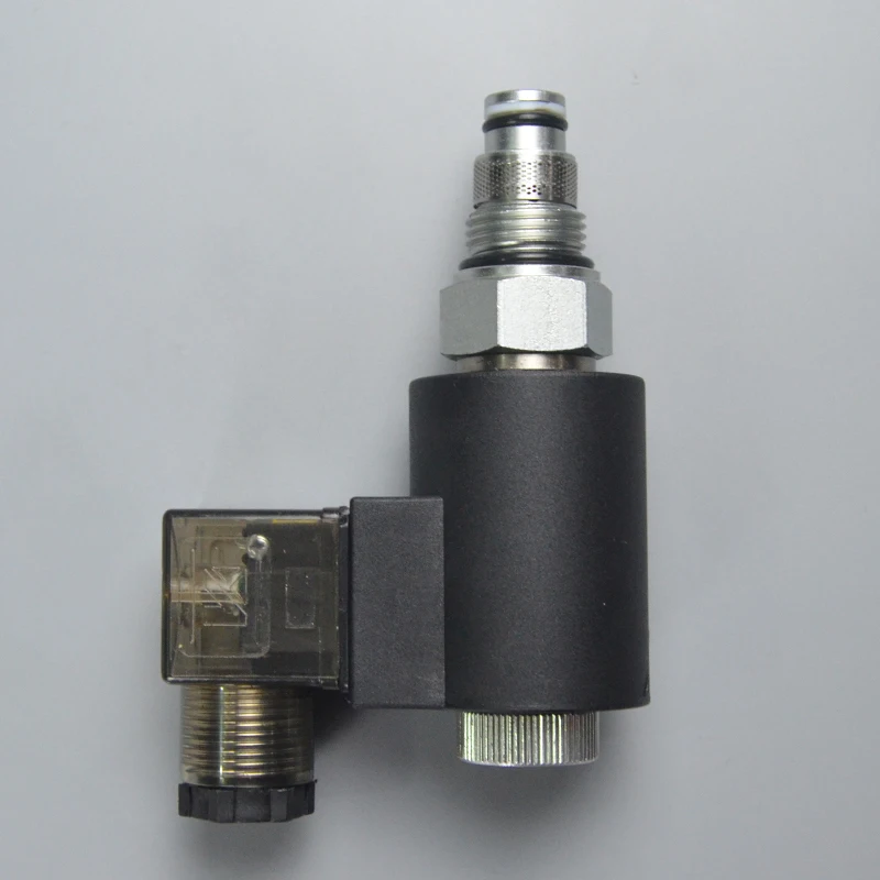 2/2 Way NC Threaded Cartridge Hydraulic Solenoid Valve | CSV0201 DHF08-220S SV08-20-01 (15L/min)