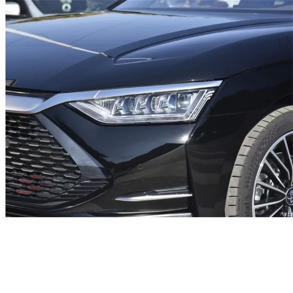 HTTCY     ل BYD هان DM 2020 2021 2022 2023 الجبهة سيارة غطاء المصباح عدسة قذيفة غطاء المصباح عاكس الضوء كشافات الإسكان